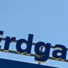 Erdgas steht über einer Tankstelle für Erdgasfahrzeuge. Erdgas steht über einer Tankstelle für Erdgasfahrzeuge.