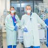 Die M0D Belegschaft auf der Corona-Intensivstation des Städtischen Klinikums Die M0D Belegschaft auf der Corona-Intensivstation des Städtischen Klinikums