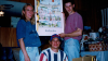Hochzeitsgeschenk von 1996: Christian Husli schenkt dem Sohn des Schulfreundes seines Vaters ein Bild mit Karlsruhs Sehenswürdigkeiten. Hochzeitsgeschenk von 1996: Christian Husli schenkt dem Sohn des Schulfreundes seines Vaters ein Bild mit Karlsruhs Sehenswürdigkeiten.