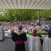 Am 25. August kommt es auf der Seebühne im Karlsruher Zoo zu einem besonderen Ereignis: einem Gottesdienst.