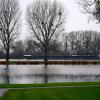 Besserung nach Hochwasser: Pegelstände am Rhein sinken