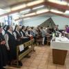 Zum Abschied wurde ein Gottesdienst gefeiert