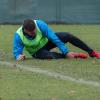 KSC Training am 30.11.2017 bei leicht einsetzendem Regen