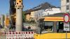 Ab Montag nicht mehr: Der Bahnverkehr über das Karlstor ist ab 20. April wegen der Arbeiten an der Baugrube für den Autotunnel gesperrt.