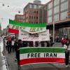 "Blutiger November": Iran-Aktivisten gedenken den Toten mit Demo-Zug in Karlsruhe