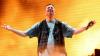 Der deutsche Rapper Marteria tritt zum Auftakt eines Konzertes auf.