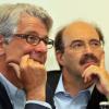 Eine eigene Kommentatorenliga: Fritz von Thurn und Taxis (r) und Marcel Reif. Eine eigene Kommentatorenliga: Fritz von Thurn und Taxis (r) und Marcel Reif.