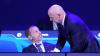 UEFA-Chef Ceferin (l.) und FIFA-Boss Infantino haben Gesprächsbedarf.