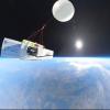 Ein Stratosphärenballon im All