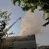 Feuerwehreinsatz am Freitagvormittag in Türkheim: In einer Lagerhalle brannte es.