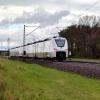 Eine Bahn riss mehrere Meter Oberleitung mit sich.