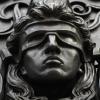 Eine Figur der blinden Justitia. Eine Figur der blinden Justitia.
