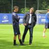 Oliver Kreuzer und Christian Eichner unterhalten sich. Oliver Kreuzer und Christian Eichner unterhalten sich.