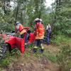 Unfall auf nasser Fahrbahn bei Eggenstein: 21-Jähriger leicht verletzt