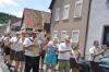 Angeführt wurde der Festzug von den Musikanten des Musikvereins Schonungen.