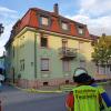 Einsatz in Ettlingen: Scheune in Flammen