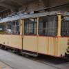 Historische Straßenbahn im Depot des Treffpunkt Schienennahverkehrs in der Tullastraße. Historische Straßenbahn im Depot des Treffpunkt Schienennahverkehrs in der Tullastraße.