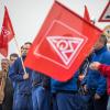 Die IG Metall ruft in Karlsruhe zum Warnstreik auf.