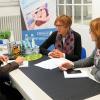 Die Geschäftsstellenleiterinnen des Businessclub Connexxtion Karlsruhe Ursula Behrens und Nena Lacho im Gespräch mit ka-news-Redaktionsleiterin Corina Bohner. Die Geschäftsstellenleiterinnen des Businessclub Connexxtion Karlsruhe Ursula Behrens und Nena Lacho im Gespräch mit ka-news-Redaktionsleiterin Corina Bohner.