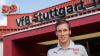 Hannes Wolf, der neue Cheftrainer des VfB Stuttgart, wird beim Zweitligisten vorgestellt. Foto: Silas Stein
