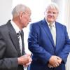 Axel. W. (r) mit Anwalt Ernst Oelkers. Foto: Uwe Anspach