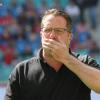 08.05.2016, xkvx, Fussball 2.Bundesliga, RB Leipzig - Karlsruher SC, emspor, v.l. Trainer Markus Kauczinski (Karlsruher SC)