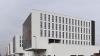Eine Aussenaufnahme des Neubaus der Landesfeuerwehrschule Bruchsal. Foto: Uli Deck