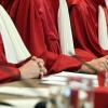 Richter des Bundesverfassungsgerichts in Karlsruhe bei einer Urteilsverkündung.