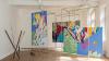 Zur Sommerausstellung wird das Klassenzimmer zum Ausstellungsraum