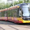 Fährt mit allerlei Messtechnik durch Karlsruhe: Die Mess-Straßenbahn der AVG Fährt mit allerlei Messtechnik durch Karlsruhe: Die Mess-Straßenbahn der AVG