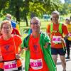 Beim Inklusionlauf bestehen die Teams jeweils aus einer Person mit und einer ohne Behinderung.