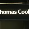 Thomas Cook auf einem Schalter am Flughafen. Foto: David Young