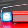 Ein Löschfahrzeug der Feuerwehr.