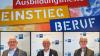 Joachim Wohlfeil, Wolfgang Grenke und Ingo Zenkner (v.l.) wissen, warum eine Ausbildungsmesse heutzutage wichtig ist.