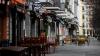 Geschlossene Bars und Restaurants im Stadtteil Berlin-Friedrichshain.