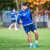 Malik Batmaz (KSC 31) beim Training.