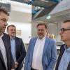 SPD-Chef Lars Klingbeil will sich für Industriearbeitsplätze in Stahlwerken einsetzen.