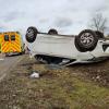 Unfall auf B36 bei Karlsruhe: 64-Jähriger kommt von Fahrbahn ab und verletzt sich schwer