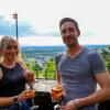 Auf dem Turmberg in Durlach finden ab sofort wieder regelmäßig Sunset-Partys statt.