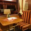 Luxuriöse Sessel in den Wagons. Luxuriöse Sessel in den Wagons.
