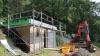 DIe Baustelle zur Sanierung des Hochbehälters ist eingerichtet und die Arbeiten haben begonnen. Der Kostenrahmen liegt bei 830.000 Euro. Die Grundstückseigentümer werden über Verbesserungsbeiträge daran beteiligt.