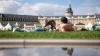 Karlsruhe bei sonnigem Wetter Karlsruhe bei sonnigem Wetter