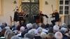 Das Bamberger Streichquartett verzauberte das Publikum im Innenhof von Schloss Oberschwappach mit einem Sommerkonzert unter freiem Himmel.