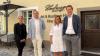 Alexandra und Dieter Unterberger (rechts) gemeinsam mit Claudia und Daniel Siebert, die das Hotel in der Ludwigstraße seit einigen Tagen führen.