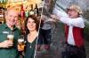 Der gebürtige Memminger Ralph Friedrich führt heute zusammen mit seiner Frau Moni das fränkische Pub "Beim Almosmüller" in der Altstadt von Nürnberg. Rechts: Zum Fischertag zieht es ihn jedes Jahr zurück in die alte Heimat - 2025 wird er zum 47. Mal beim Ausfischen des Stadtbachs dabei sein.
