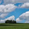 Wie gemalt - Landschaft mit Wolken