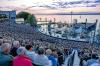 Auf der Bregenzer Seebühne ist 2028 und 2029 Wagners Oper „Der fliegende Holländer“ zu sehen. 2025 wird noch einmal „Der Freischütz“ gezeigt (im Bild).