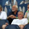 Rudi Völler (M) tippt auf einen Sieg gegen England. Rudi Völler (M) tippt auf einen Sieg gegen England.