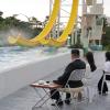 Machthaber Kim Jong Un weiht eine neue Touristenanlage an der nordkoreanischen Ostküste ein.