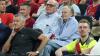 Fieberten auf der Tribüne mit: Uli Hoeneß und Herbert Hainer.